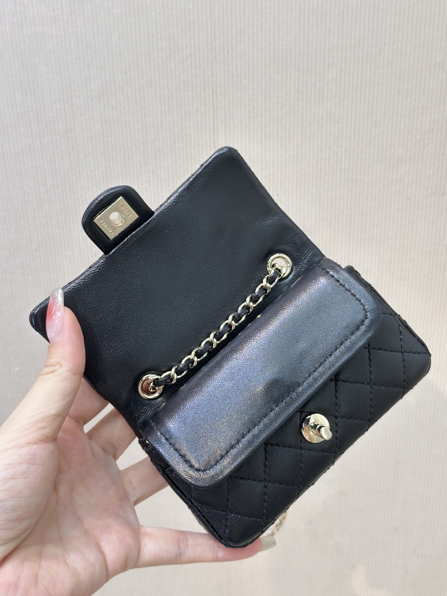 Chanel 25A Mini CF Charm Bag - Image 4