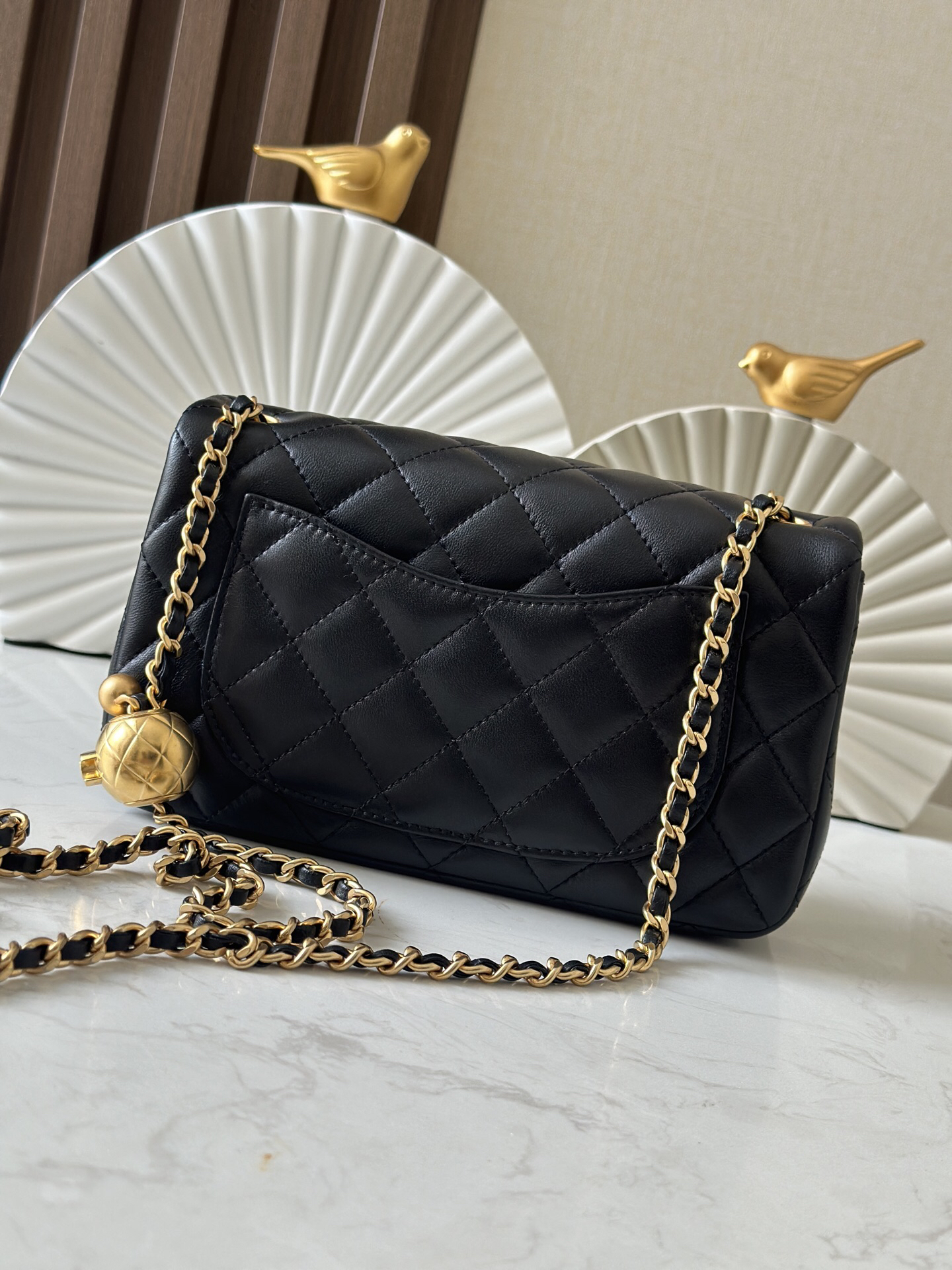 Chanel Mini Metallic Flap Bag - Image 4