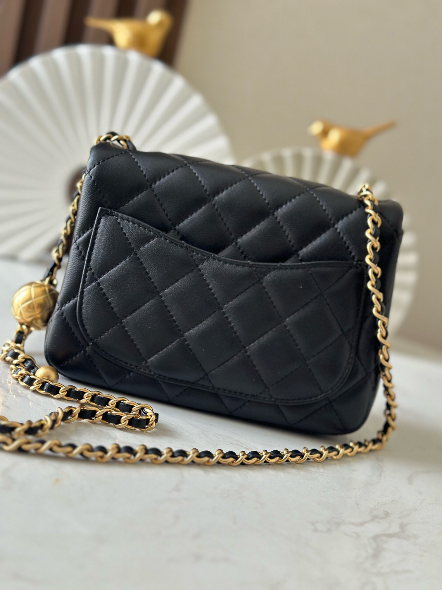 Chanel Mini Metal Flap Bag - Image 4
