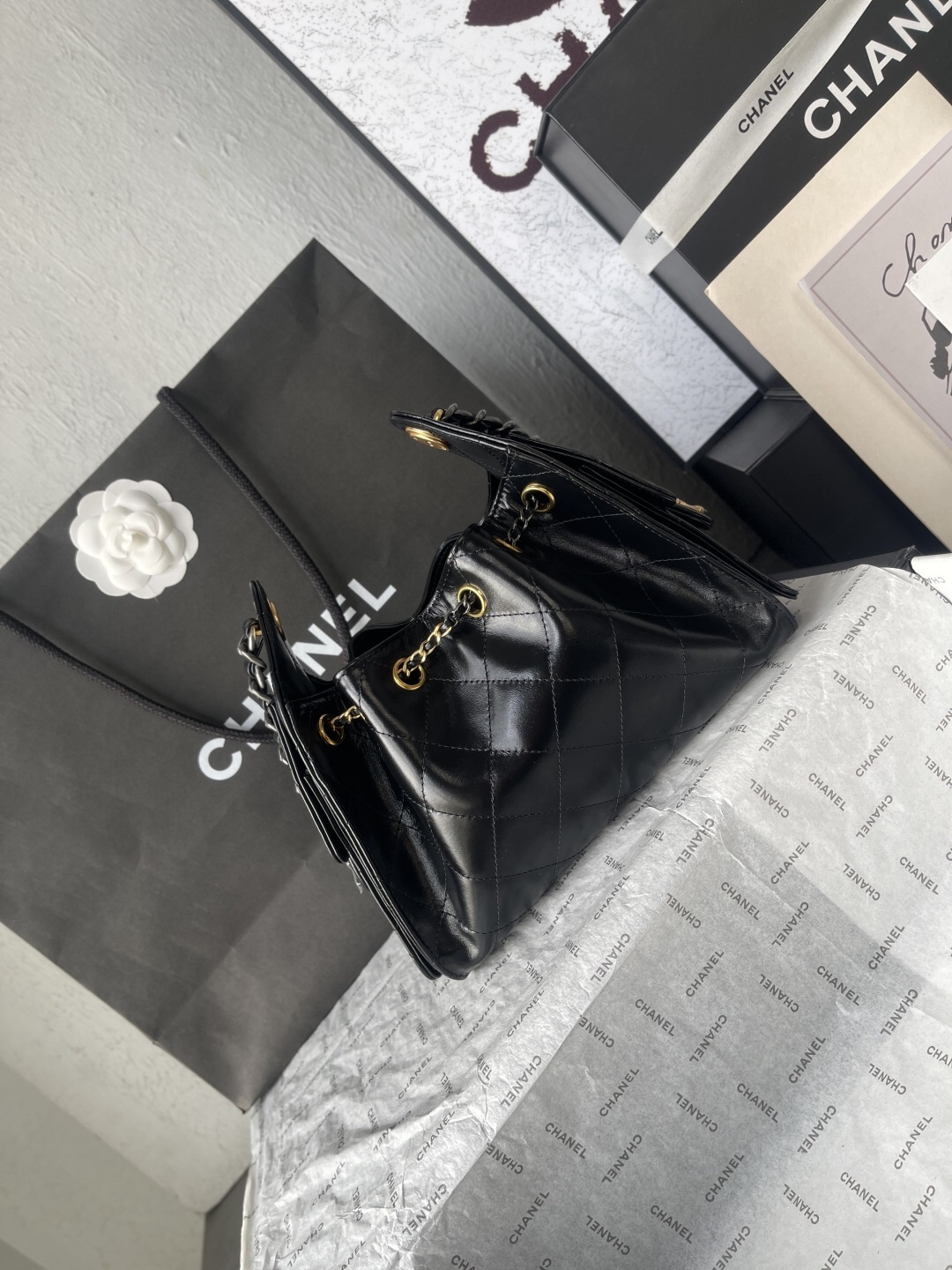 Chanel 25S Mini Hobo Bucket Bag - Image 4