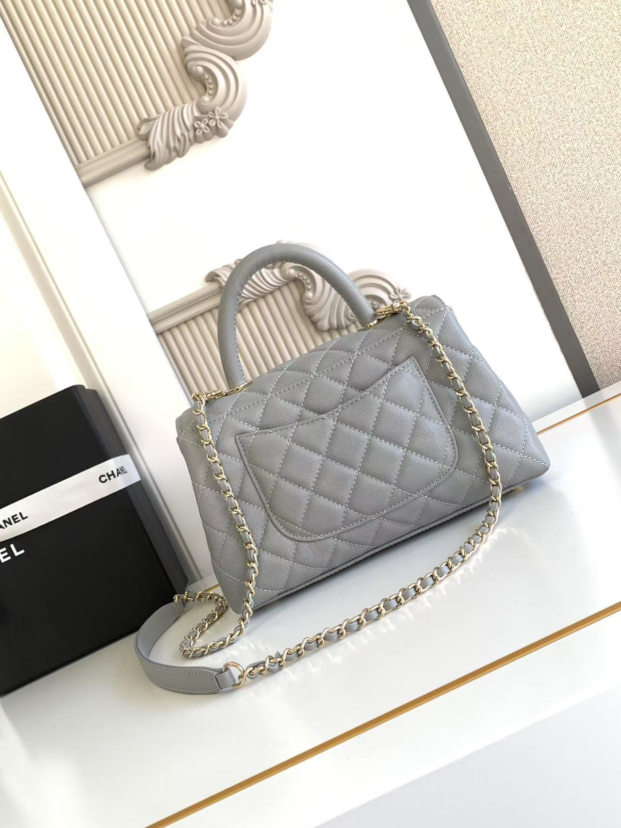 Chanel Coco Handle Classic Handbag - Image 4