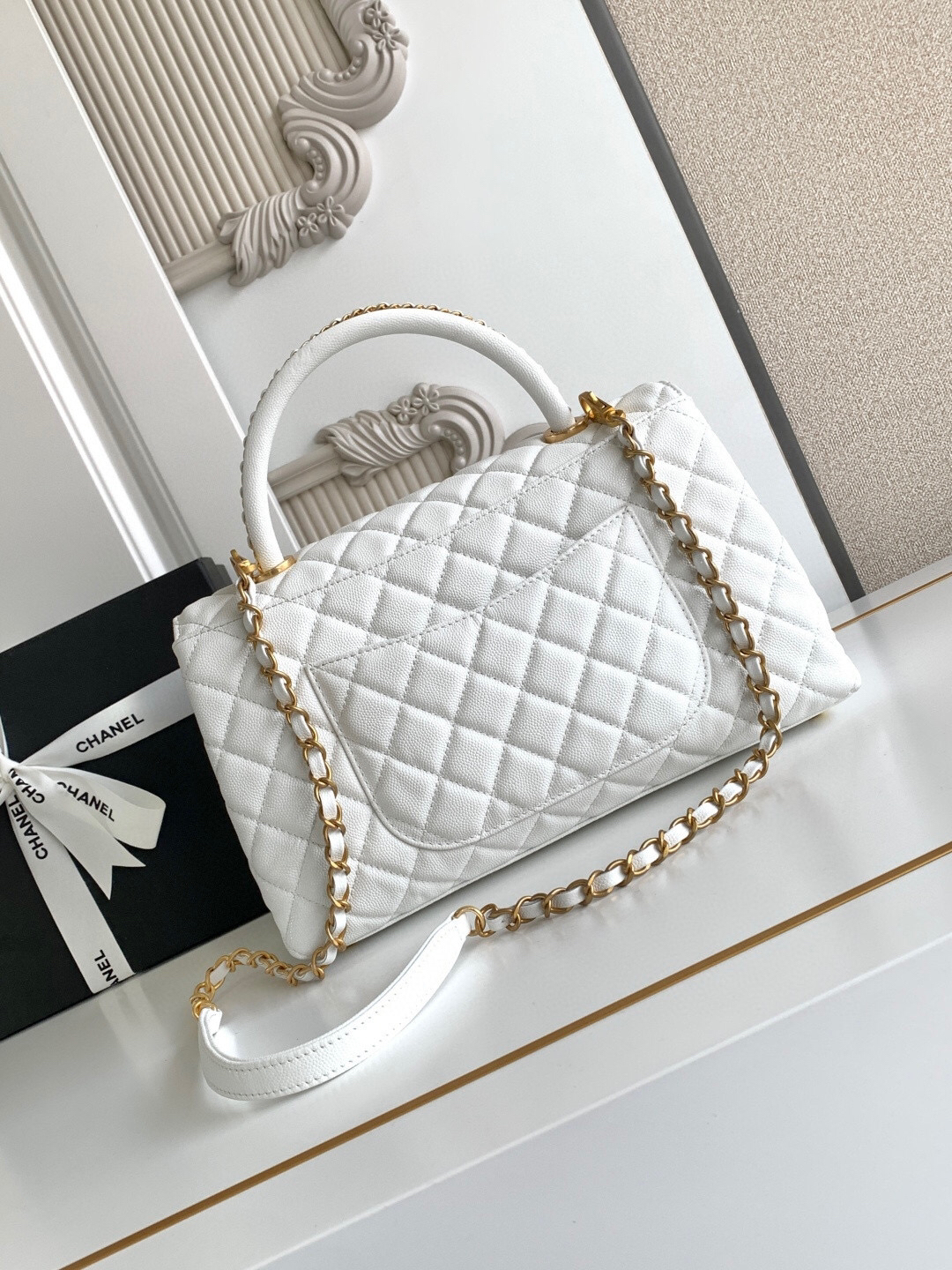 Chanel Coco Handle Mini Flap Top-Handle Handbag - Image 4