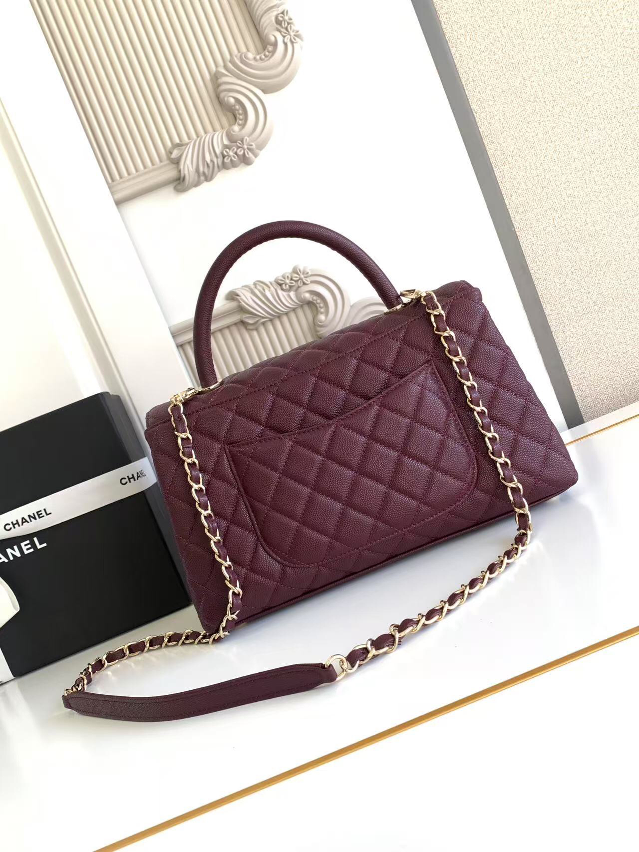 Chanel Coco Handle Mini Handbag - Image 4