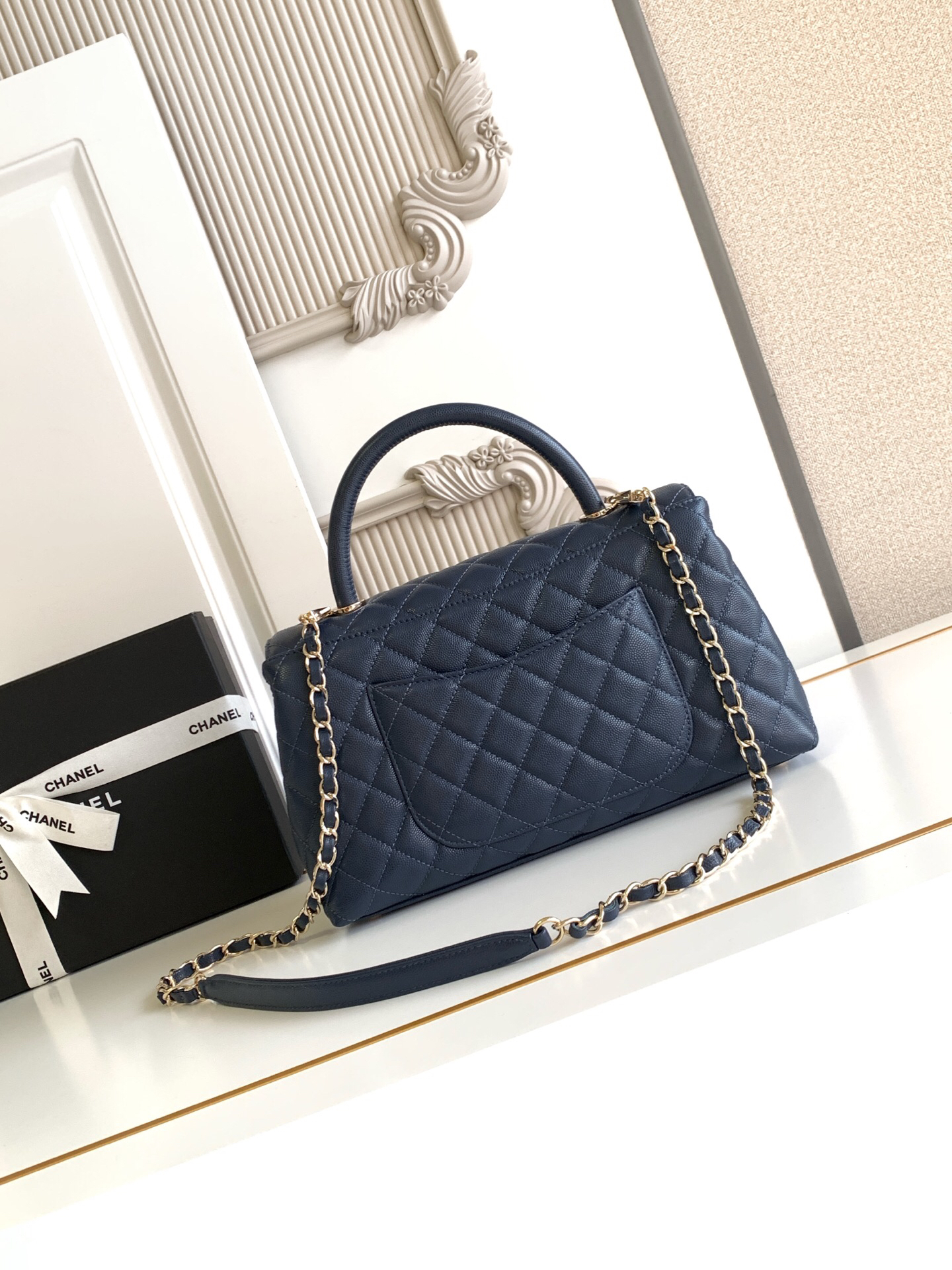 Chanel Coco Handle Mini Top-Handle Handbag - Image 4
