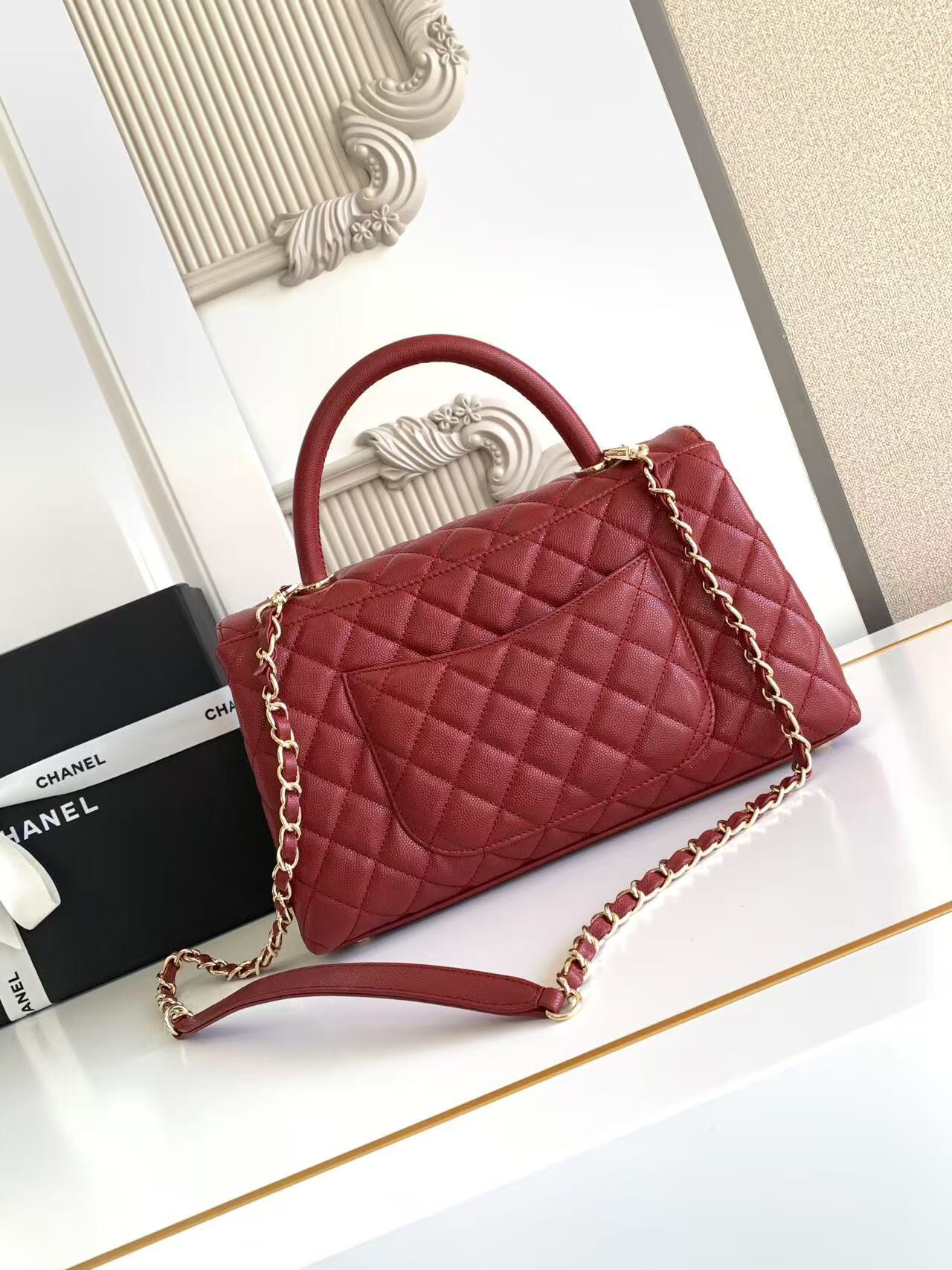 Chanel Coco Handle Mini Handbag - Image 4