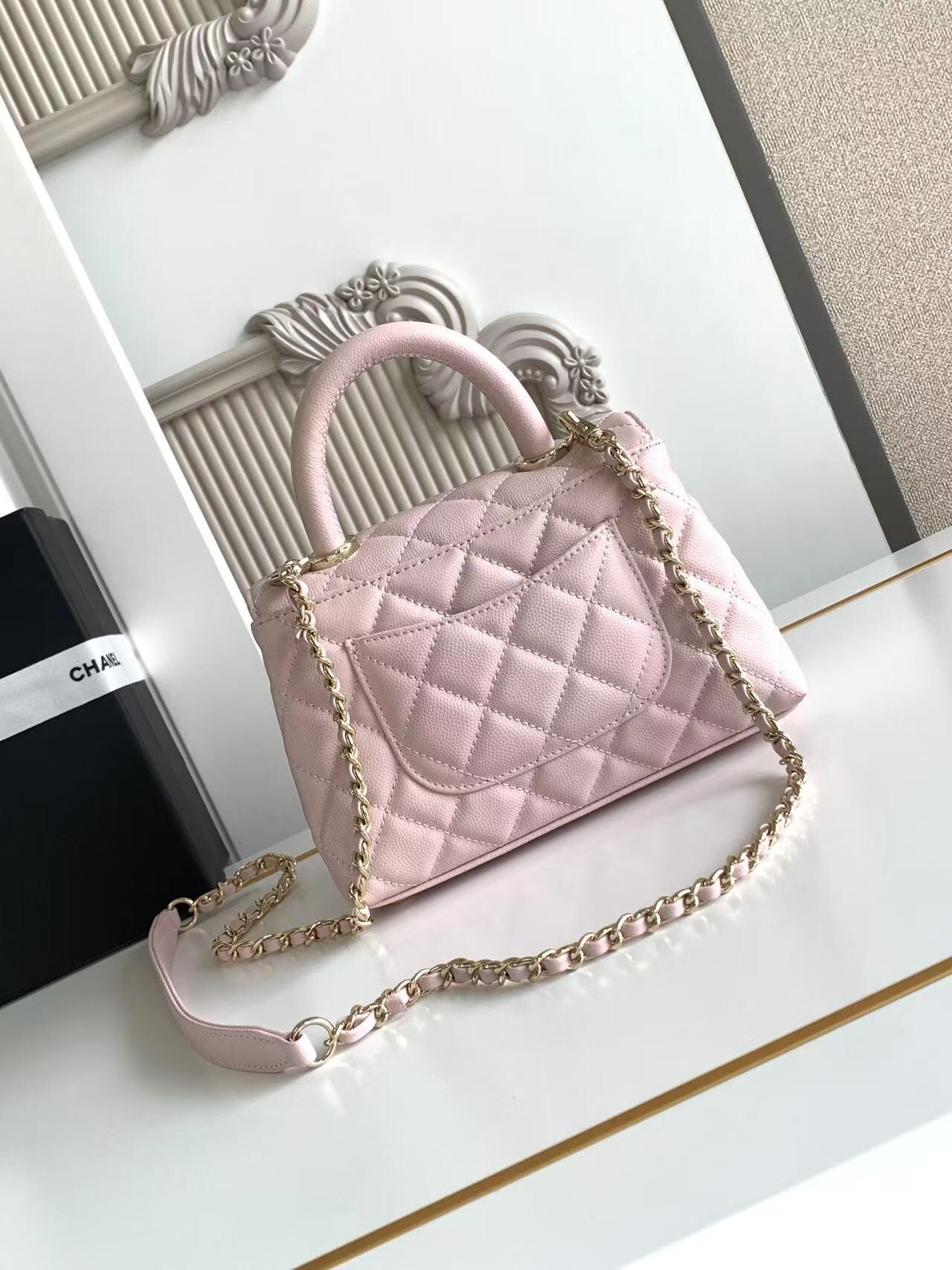 Chanel Coco Handle Mini Handbag AS2215 - Image 4