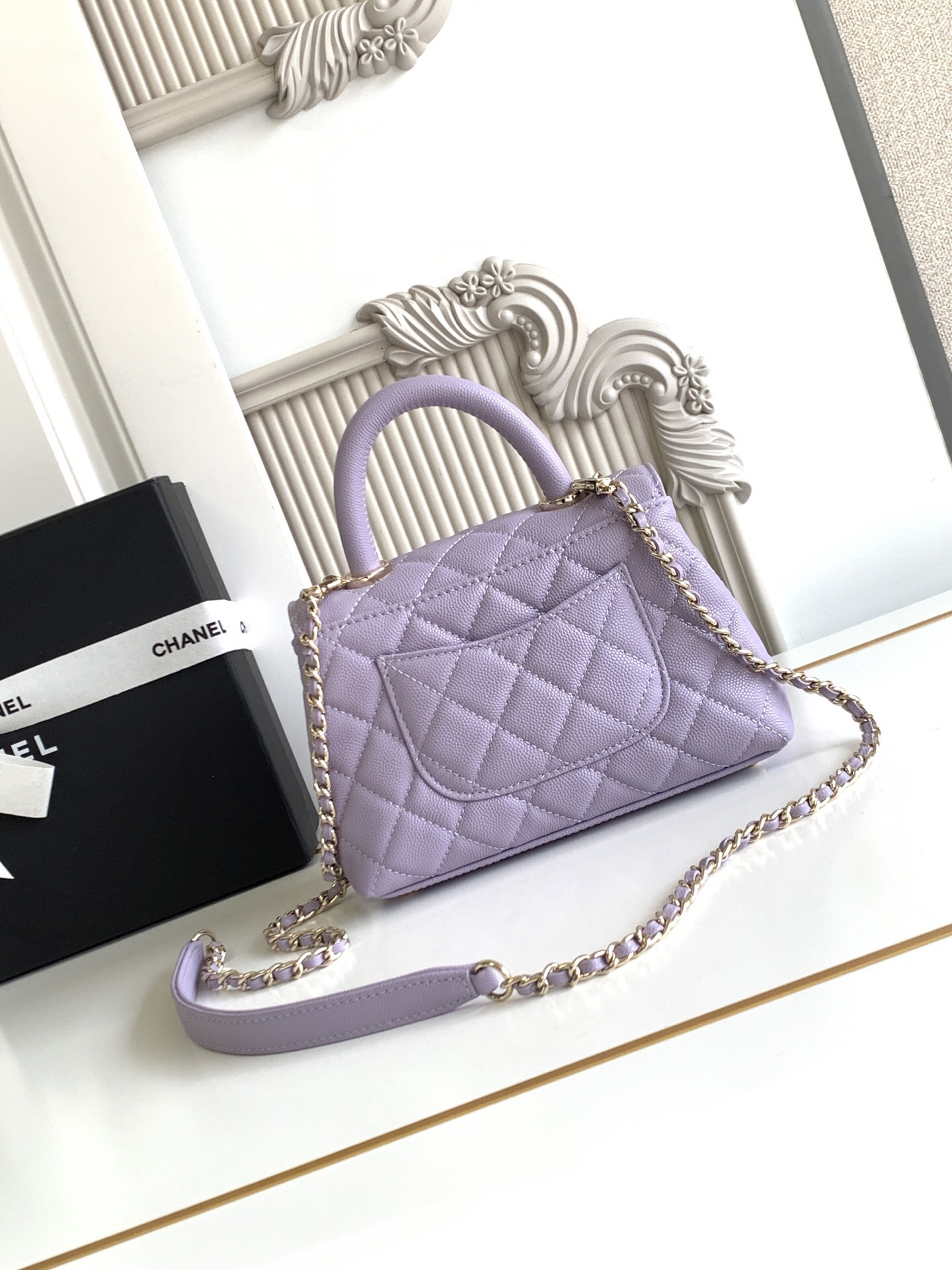 Chanel Coco Handle Mini Handbag AS2215 - Image 4