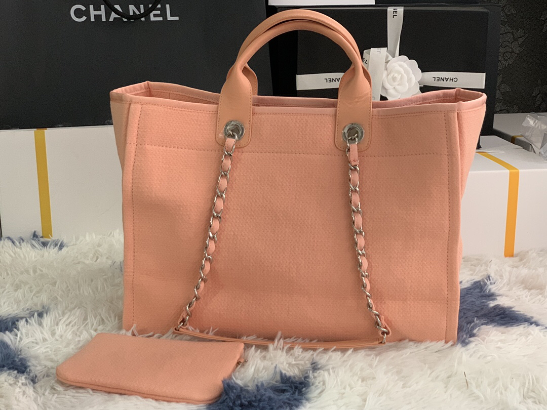 Chanel 2022 Denim Canvas Tote Bag - Image 4