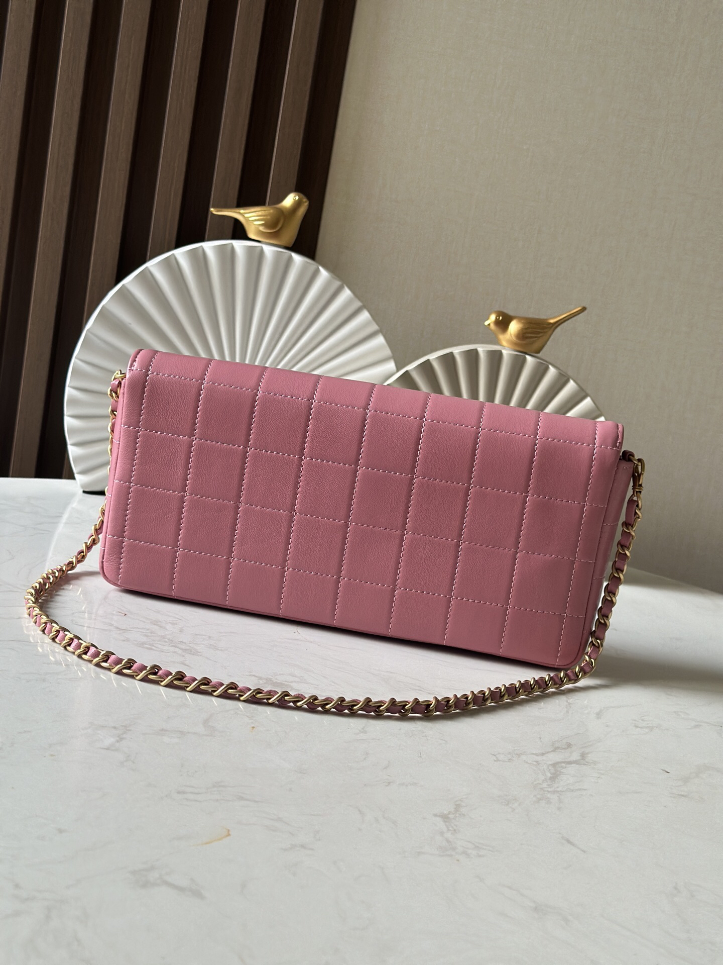 Chanel Vintage Quilted Lambskin Underarm Bag - Image 4