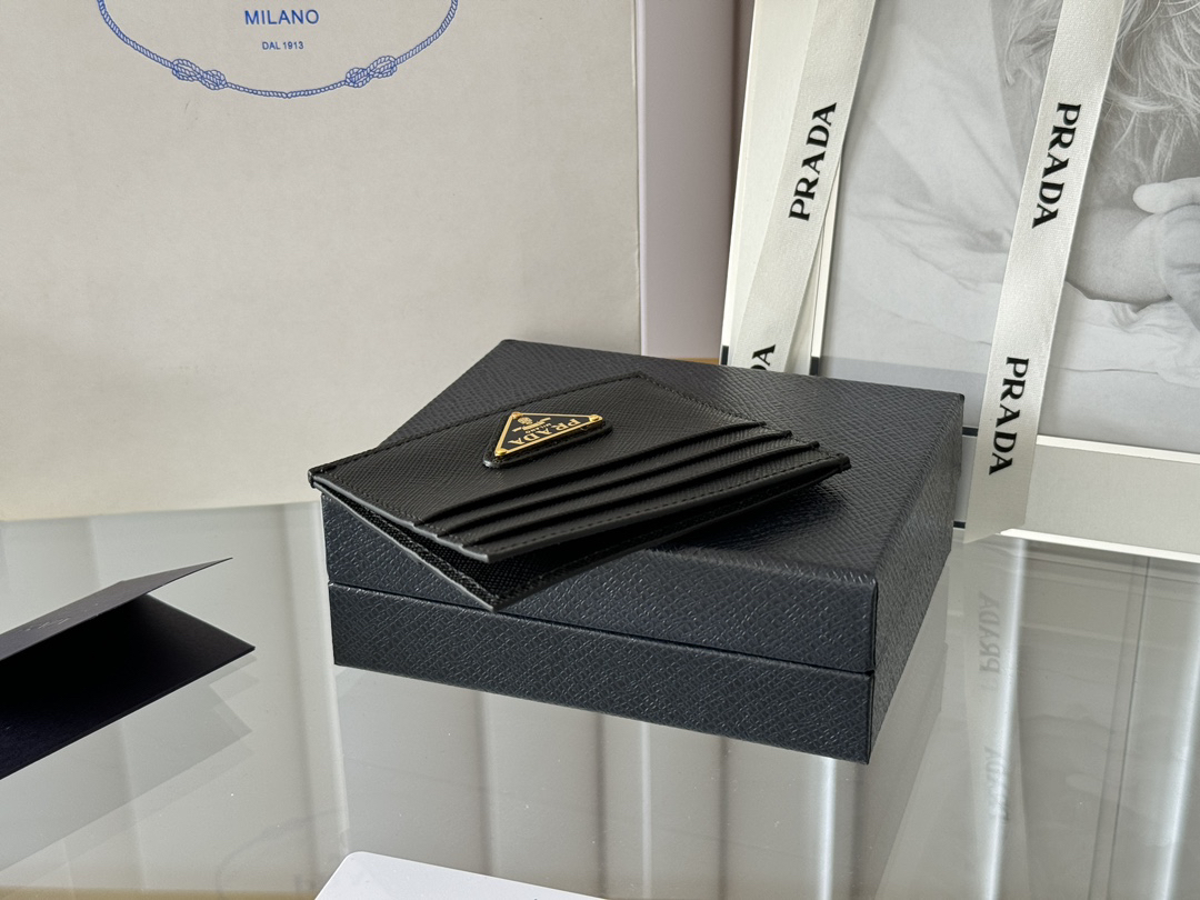 Prada Saffiano Leather Card Holder 2MC223 - Image 4
