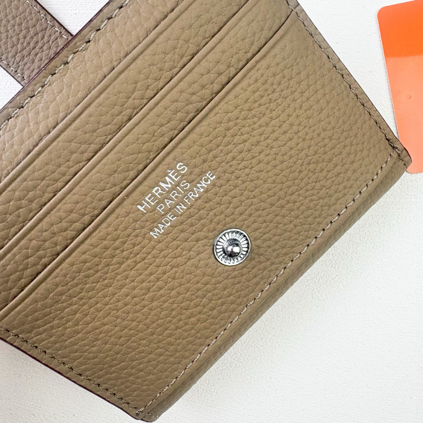 Hermès Bearn Togo Leather Wallet - Image 4