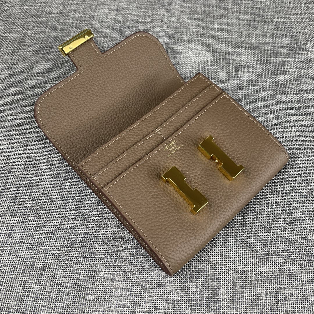 Hermes Constance 537 Togo Leather Wallet - Image 4