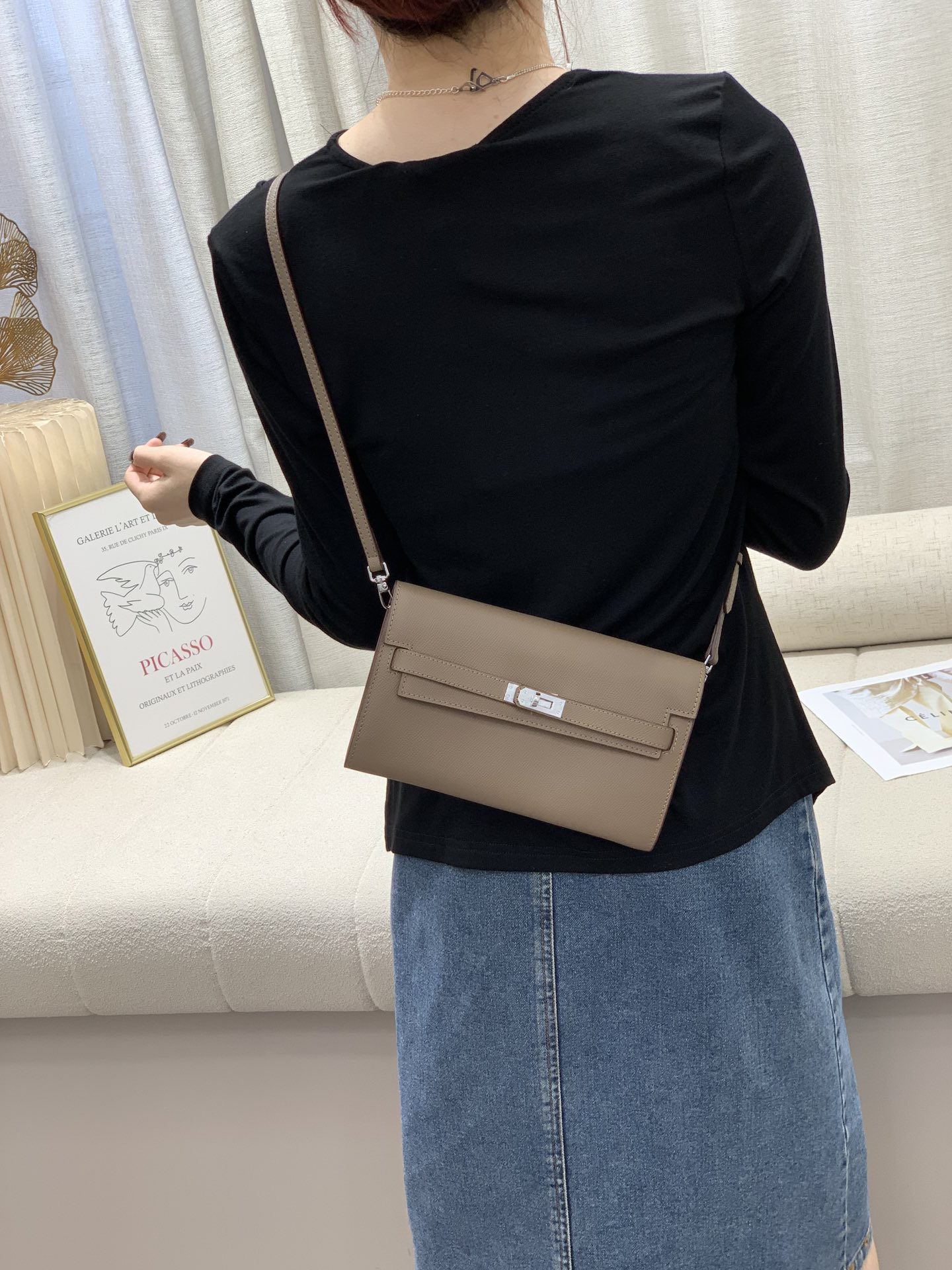 Hermès Kelly WOC Wallet on Chain - Image 4