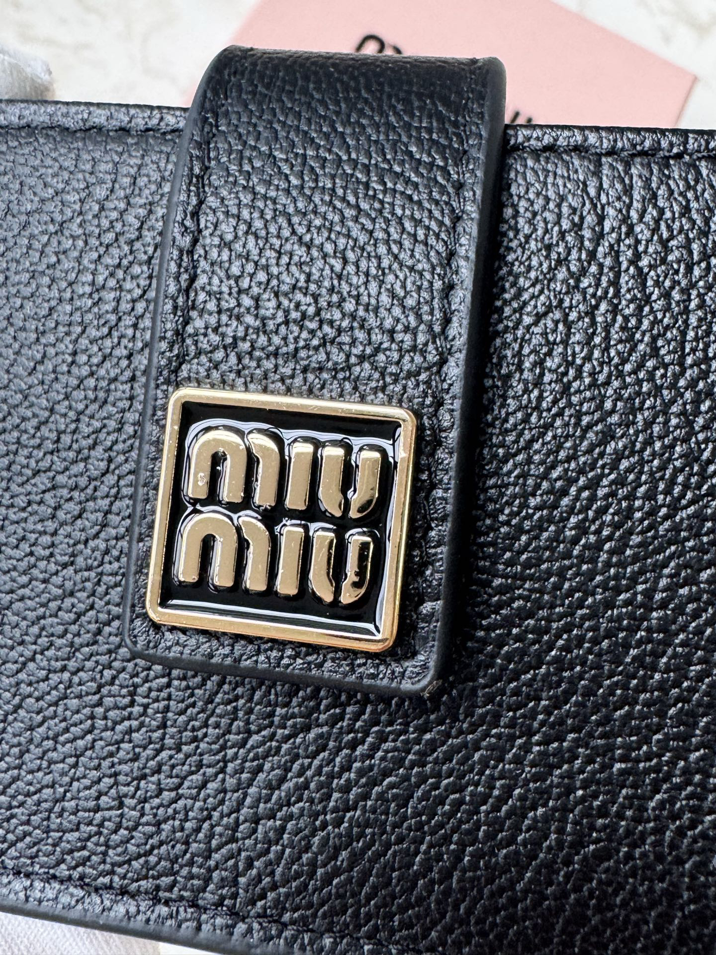 Miu Miu Leather Slim Wallet - Image 4