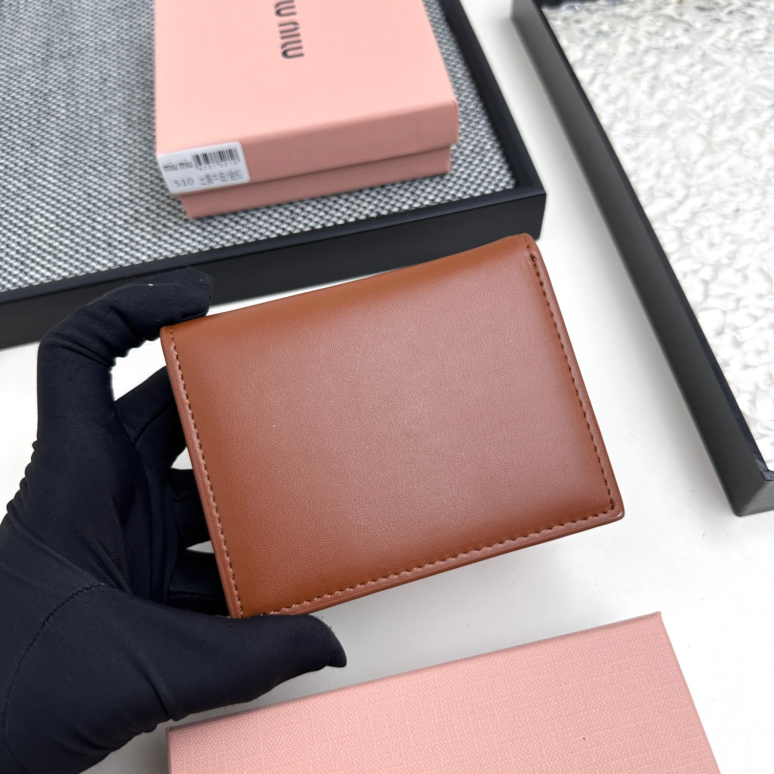 Miu Miu Leather Coin Purse - Image 4