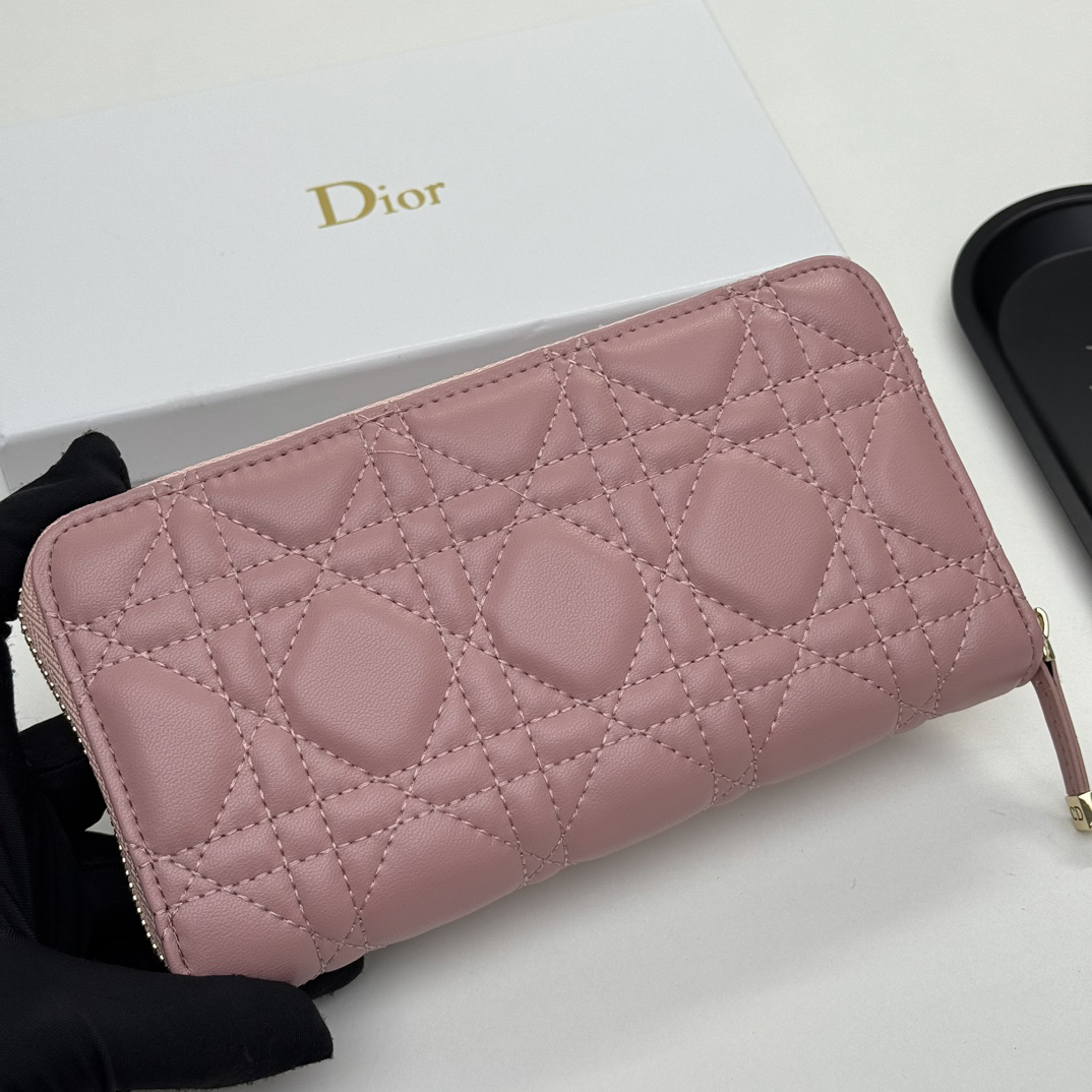 Dior F02 Lambskin Clutch Bag - Image 4