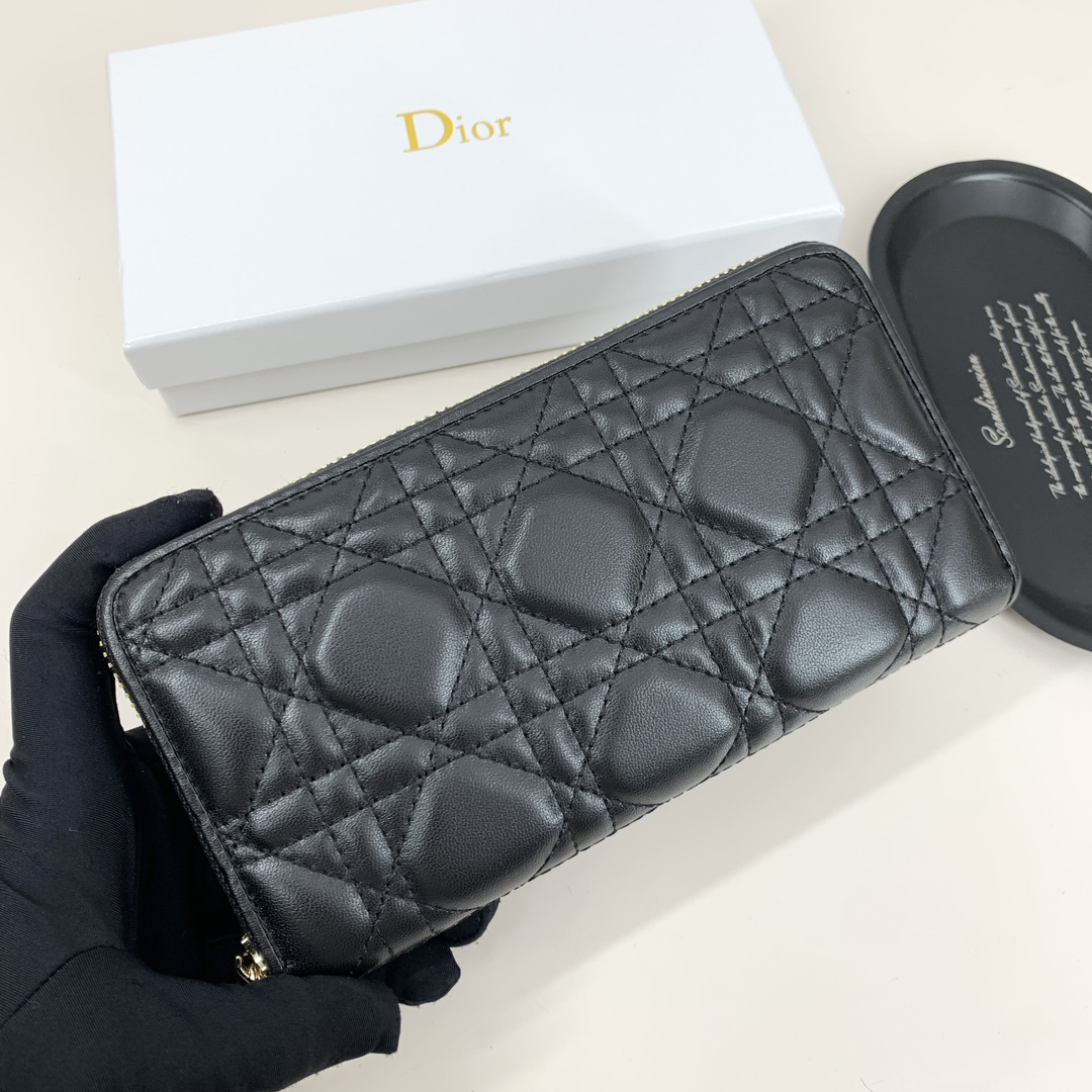 Dior D628 Leather Bag – Black and Pink - Image 4