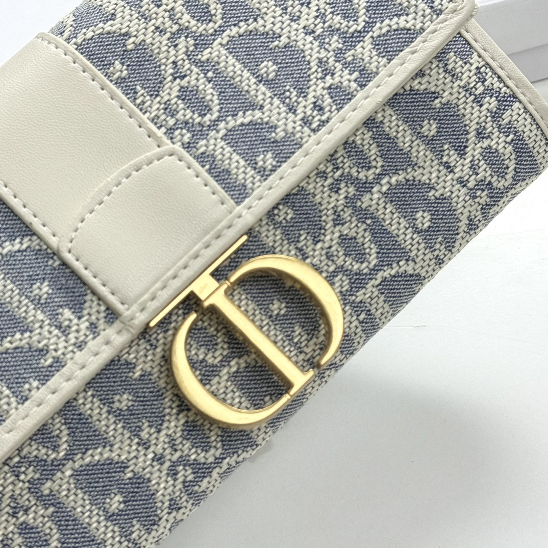 Dior Leather Shoulder Bag 62166 - Image 4