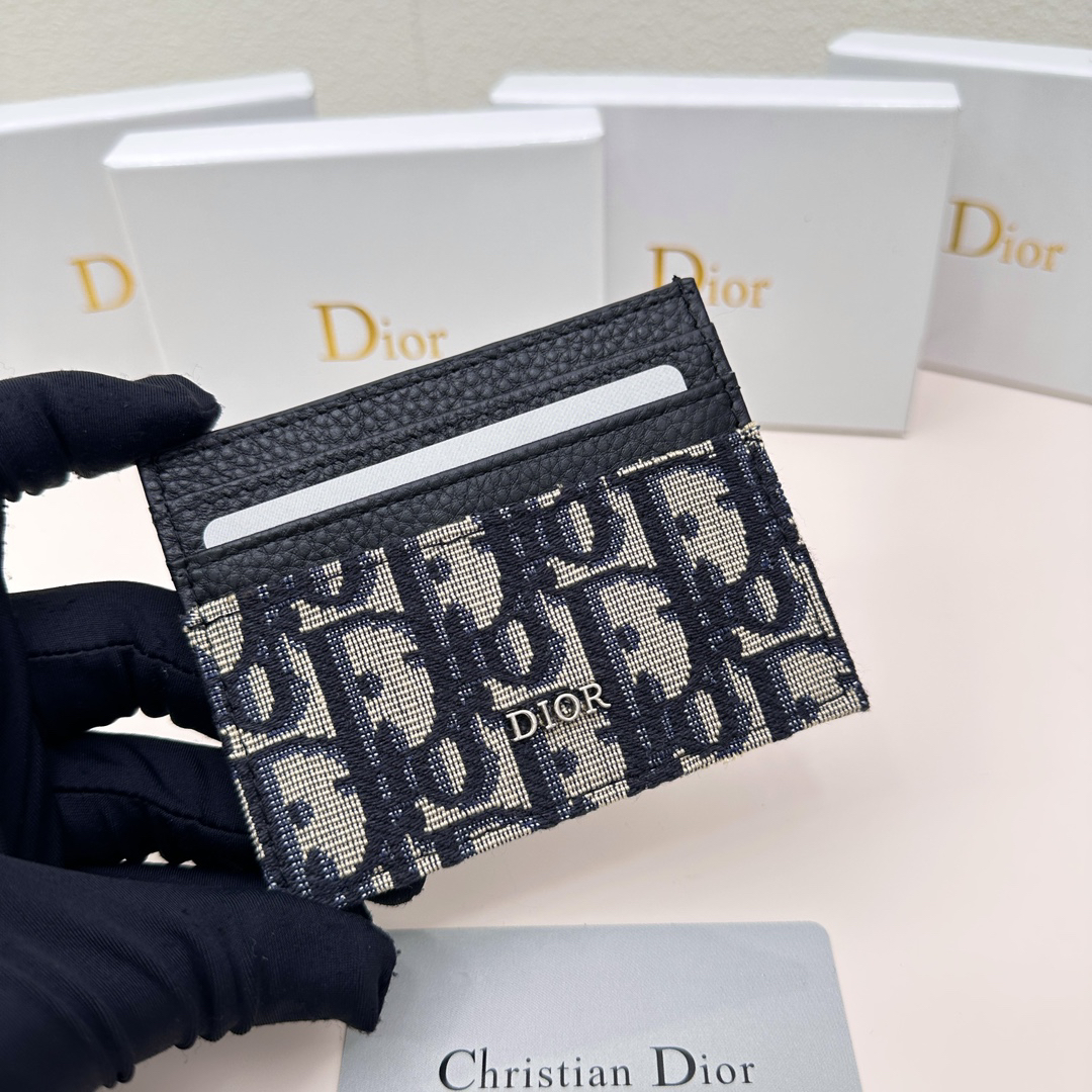 Dior D43 Slim Calfskin Wallet - Image 4