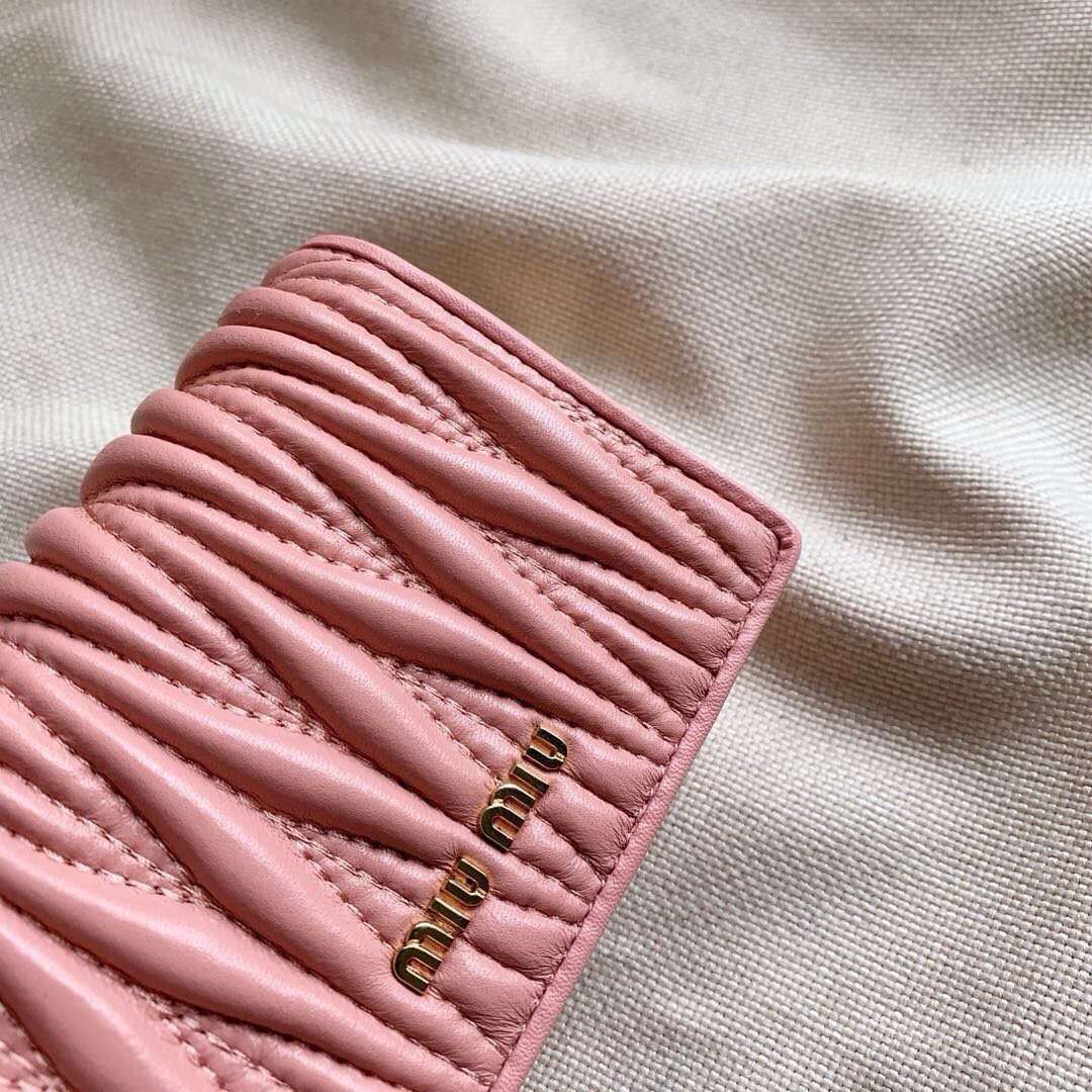 Miu Miu Lambskin Multifunction Small Wallet - Image 4