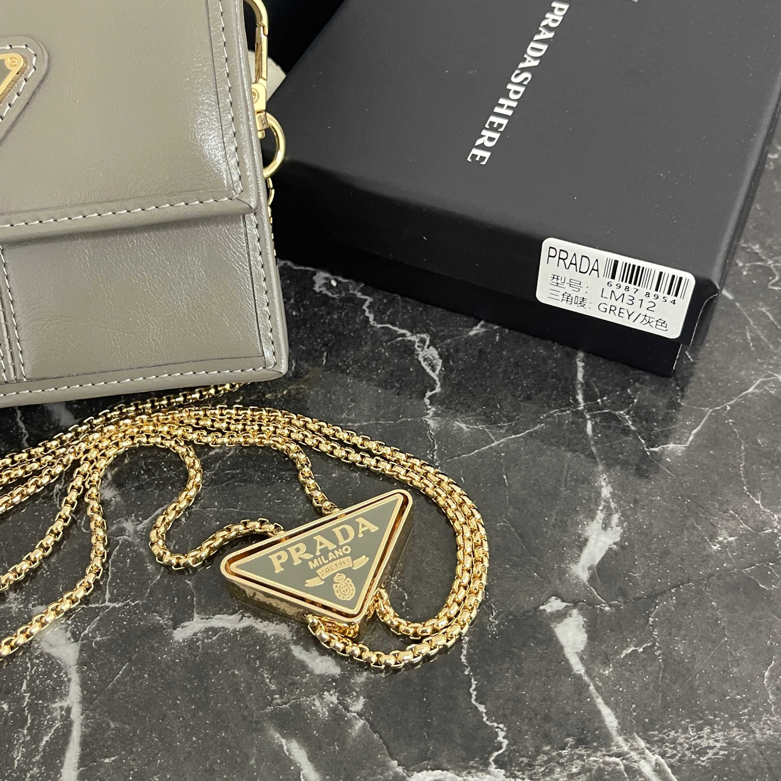 Prada Saffiano Leather Card Holder with Triangle Logo - Image 4