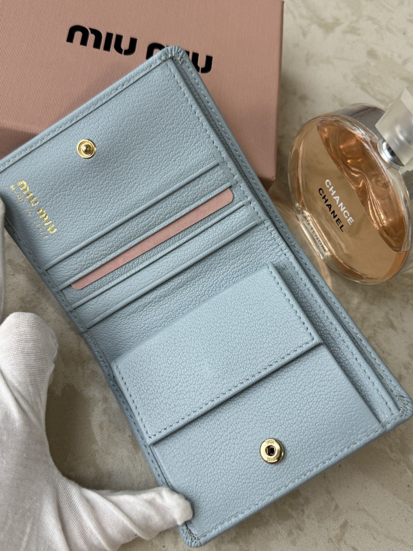 Miu Miu Leather Wallet - Image 4