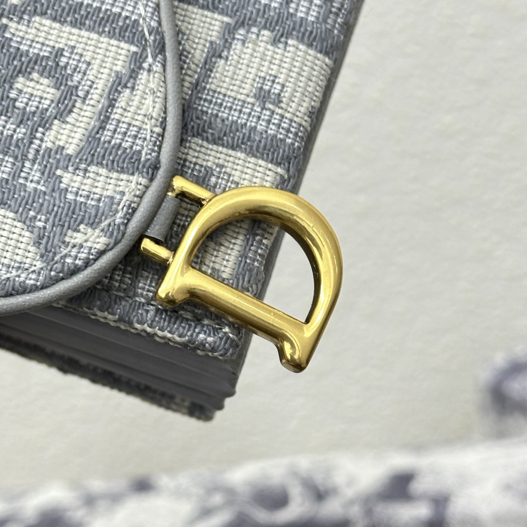 Dior Saddle 5-Slot Card Holder - Image 4
