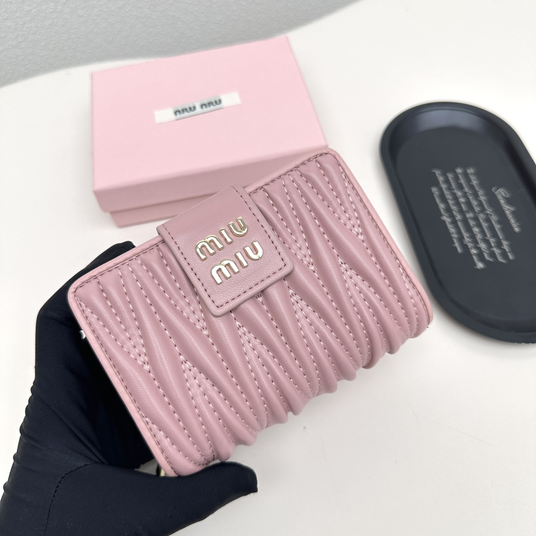 Miu Miu Lambskin Multifunction Wallet - Image 4