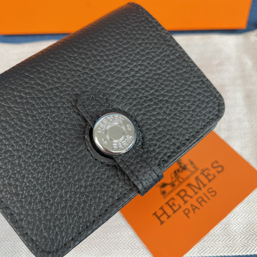 Hermes Togo Leather Wallet - Image 4
