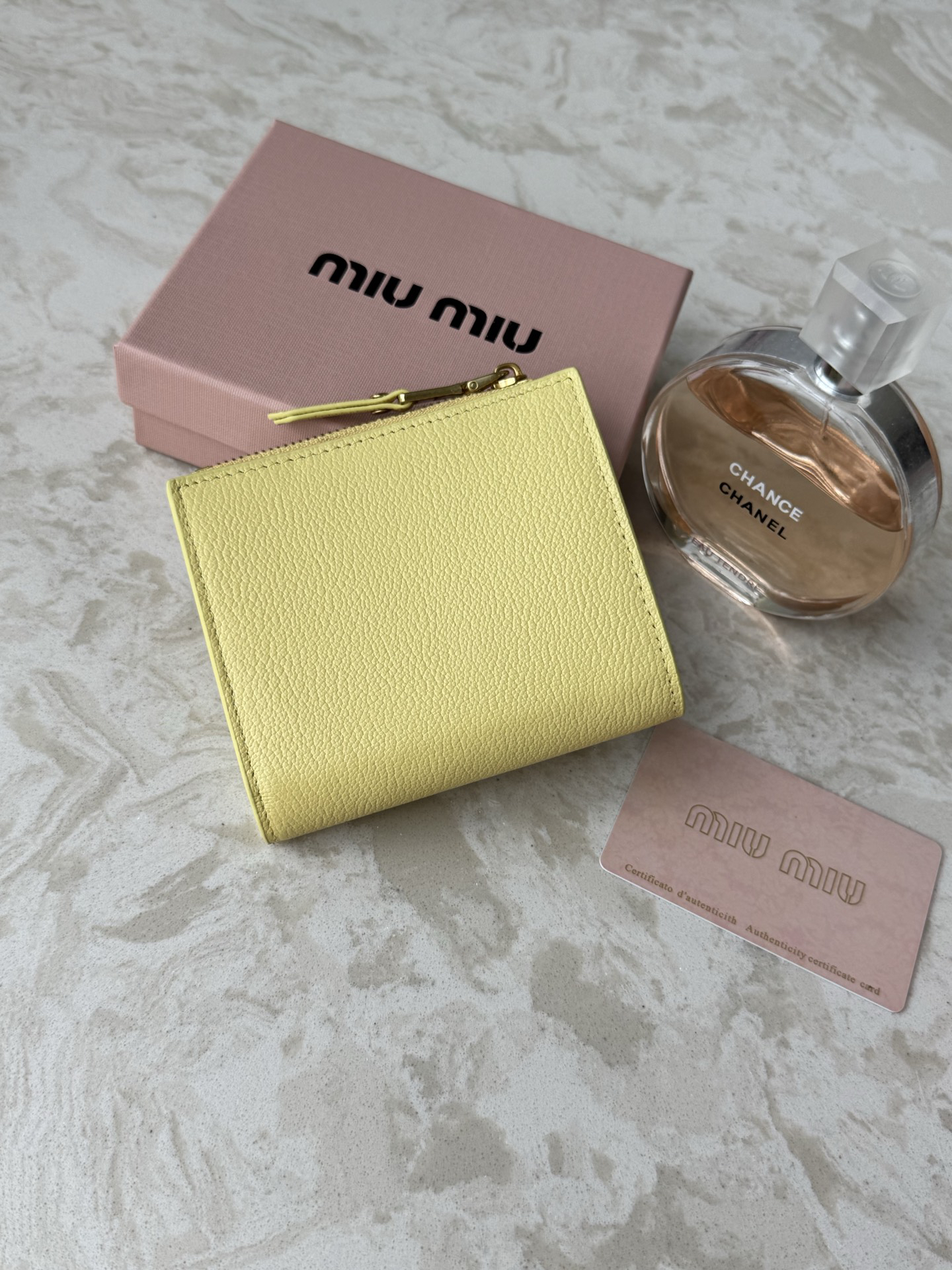 Miu Miu Slim Leather Wallet - Image 4