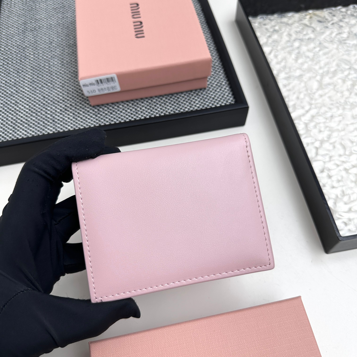 Miu Miu Lambskin Multi-Function Coin Purse - Image 4