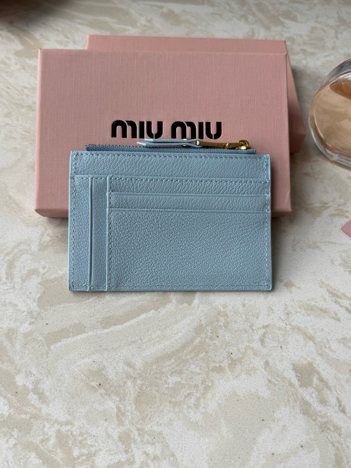 Miu Miu Leather Slim Wallet - Image 4