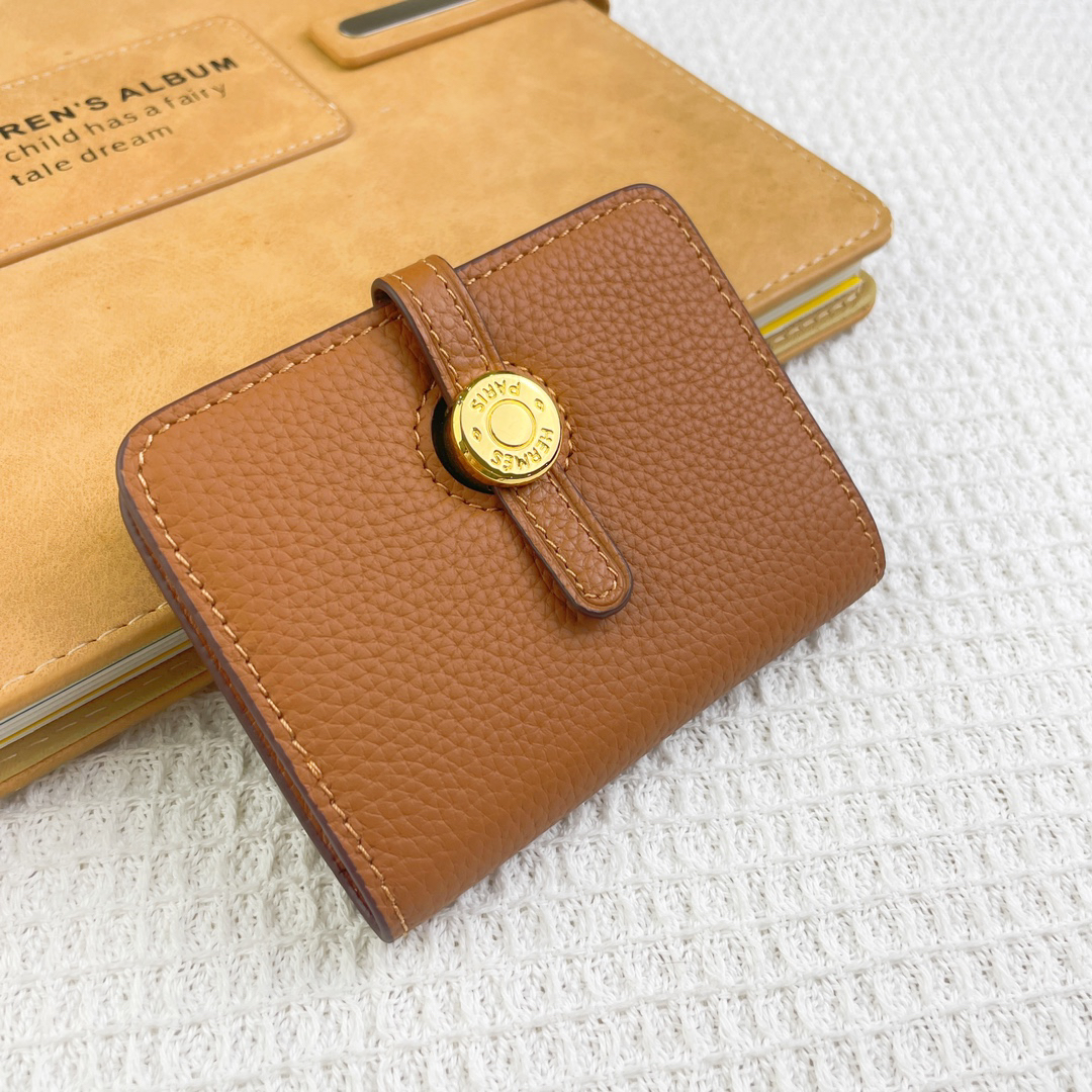 Hermès Togo Leather Card Holder - Image 4