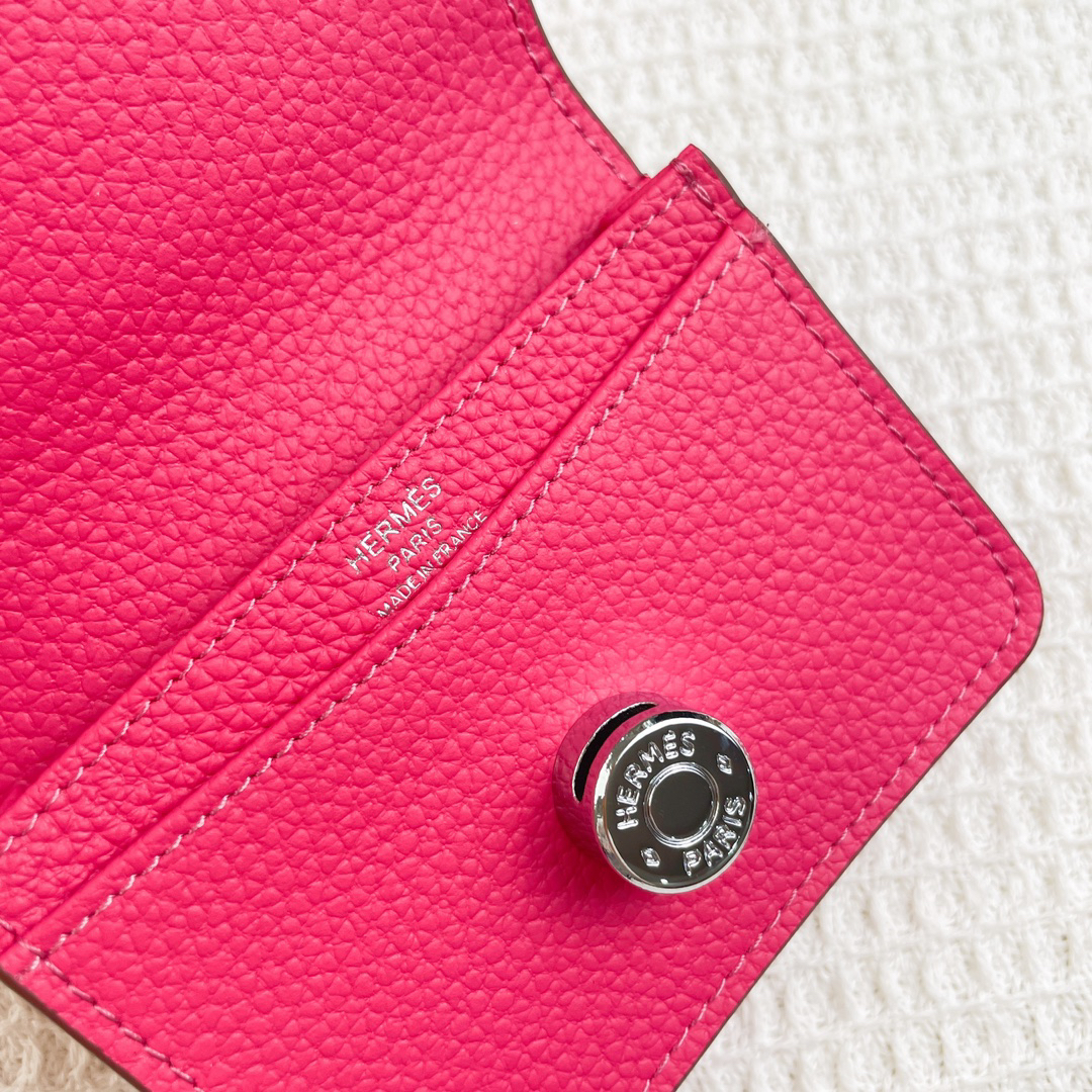 Hermès Togo Leather Card Holder - Image 4