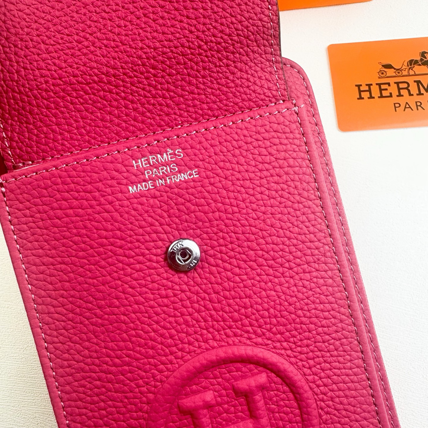 Hermes Togo Leather Convertible Shoulder Bag - Image 4