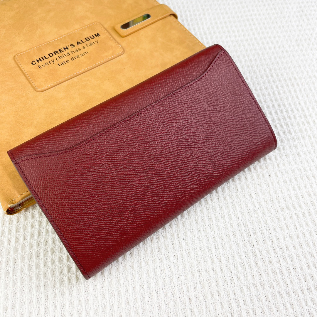 Hermès Constance Leather Wallet Clutch - Image 4