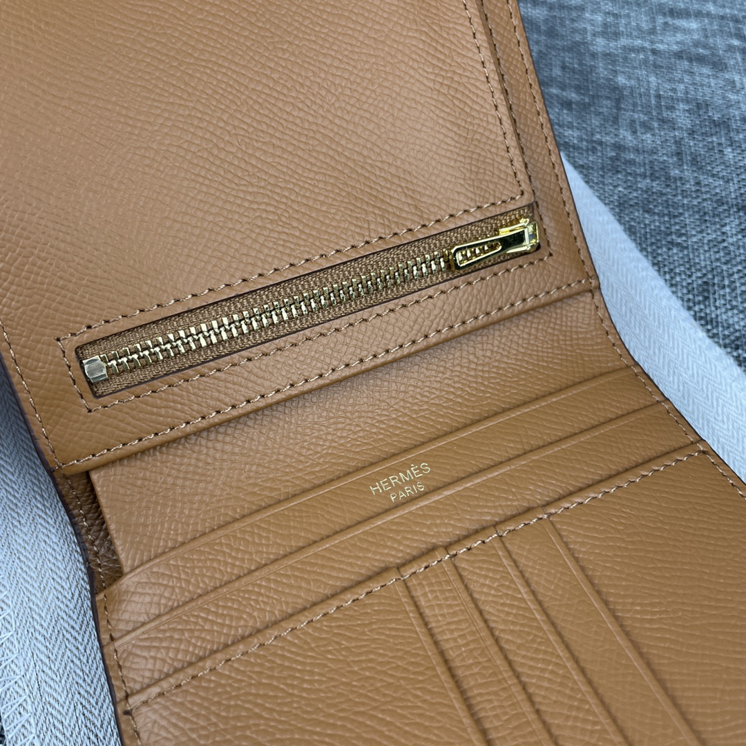 Hermès 5120 Palm-Grain Leather Wallet - Image 4