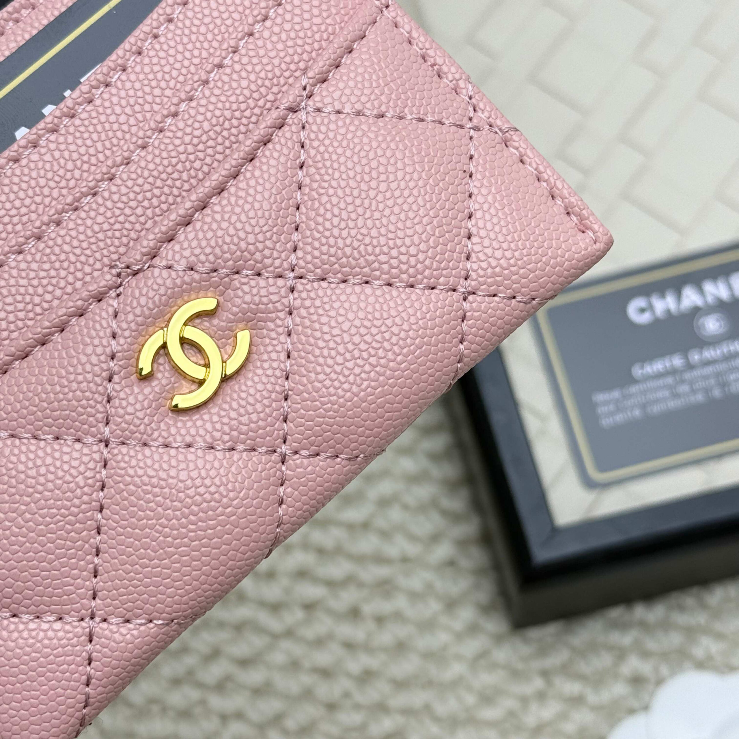 Chanel 2025 Mini Lambskin Card Holder - Image 4