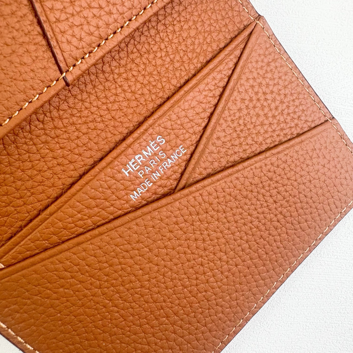 Hermes Barenia Faubourg City 8CC Business Card Holder - Image 4