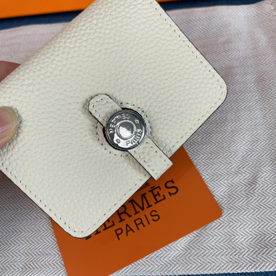 Hermes Togo Leather Card Holder - Image 4