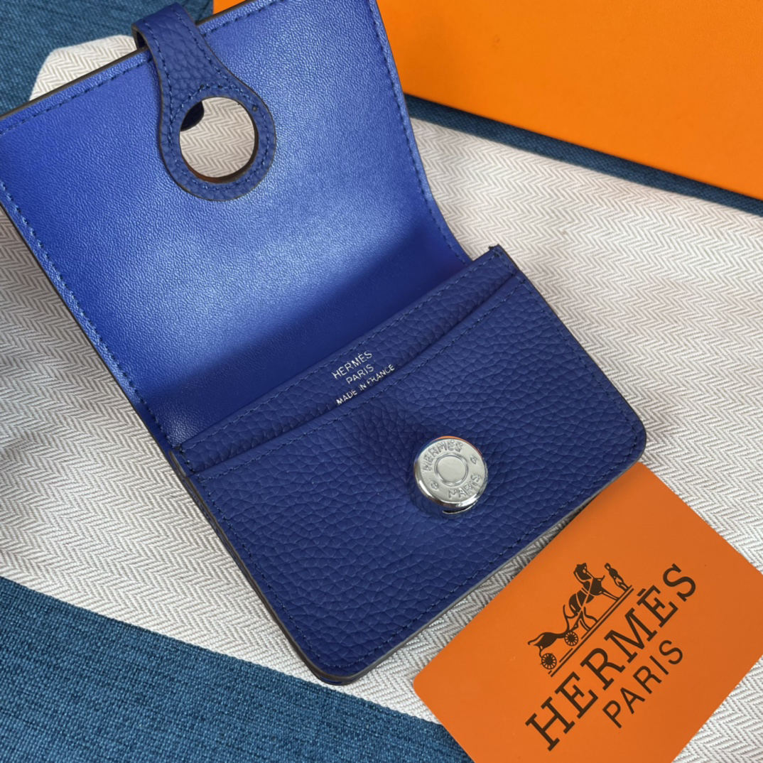 Hermes Togo Leather Card Holder - Image 4