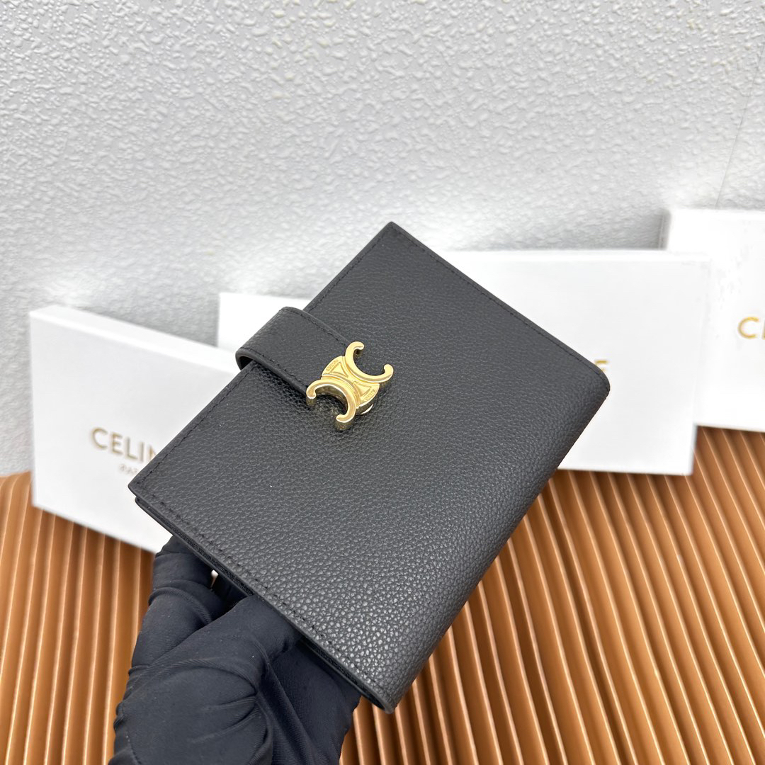 CELINE VICTOIRE Medium Cowhide Leather Wallet - Image 4