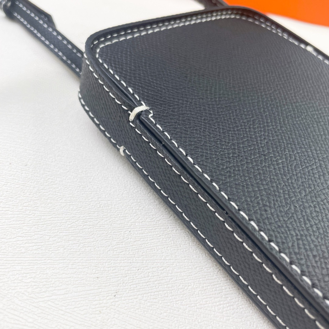 Hermès Hac a Box Tadelakt Calfskin Phone Case with Shoulder Strap - Image 4