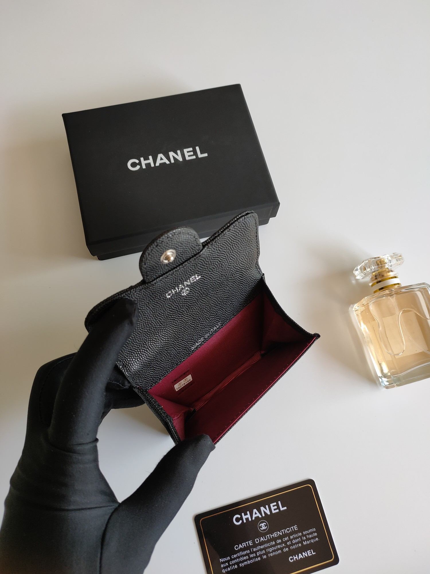 CHANEL Classic Flap Card Holder with Coin Purse - Image 4