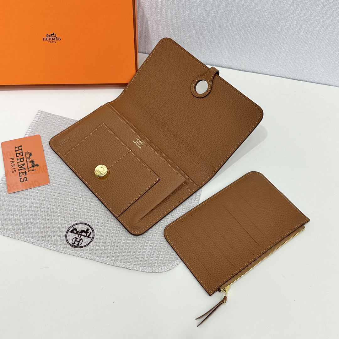 Hermes Dogon Duo Detachable Wallet - Image 4
