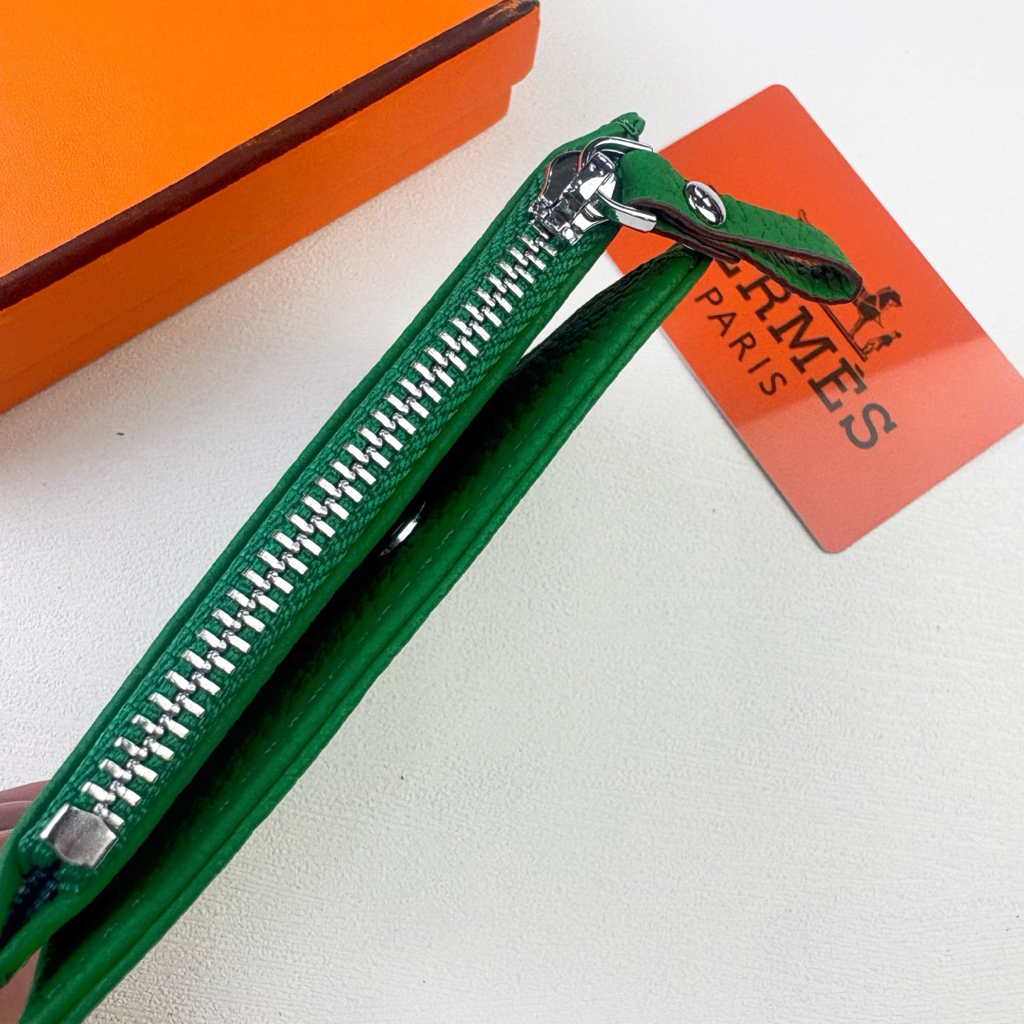 Hermès Silk'in Togo Leather Wallet - Image 4