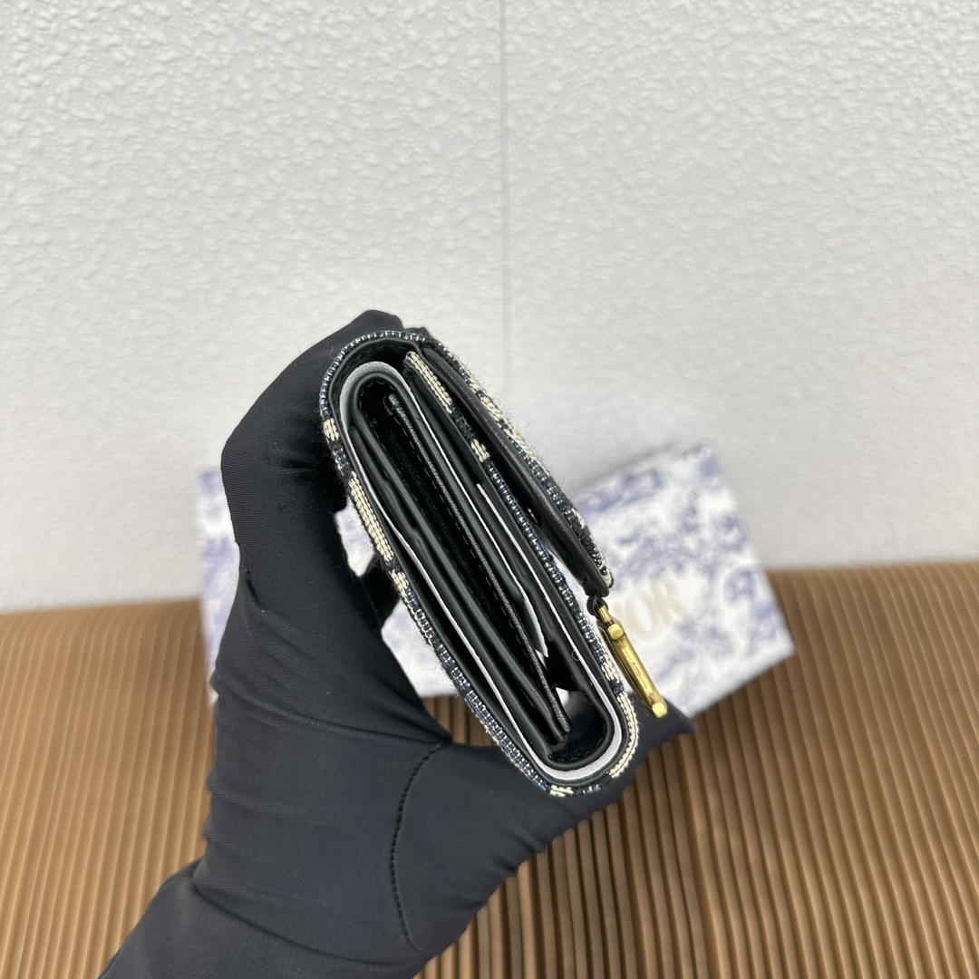Dior Saddle Nymphea Wallet - Image 4