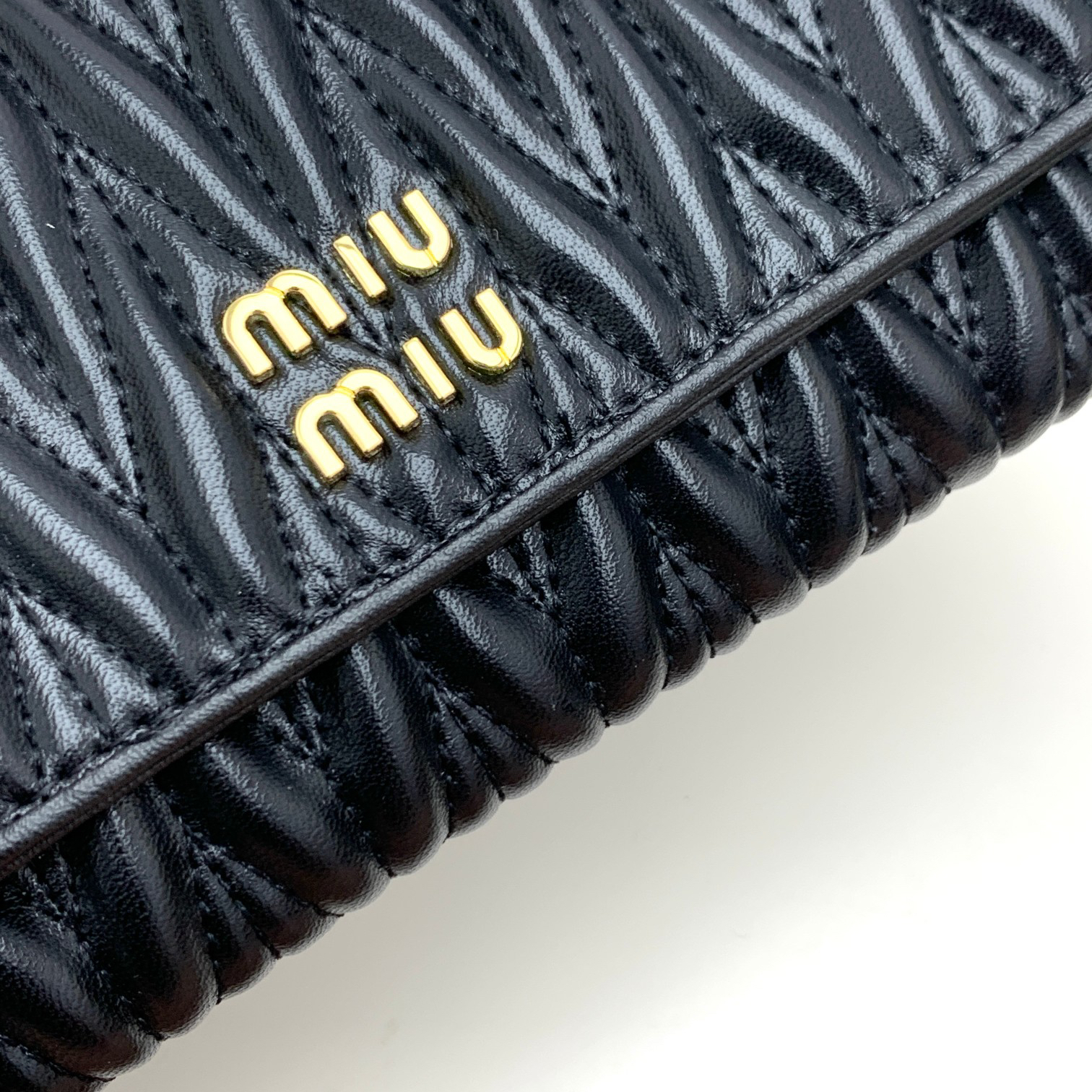 Miu Miu Lambskin Zip Coin Purse - Image 4