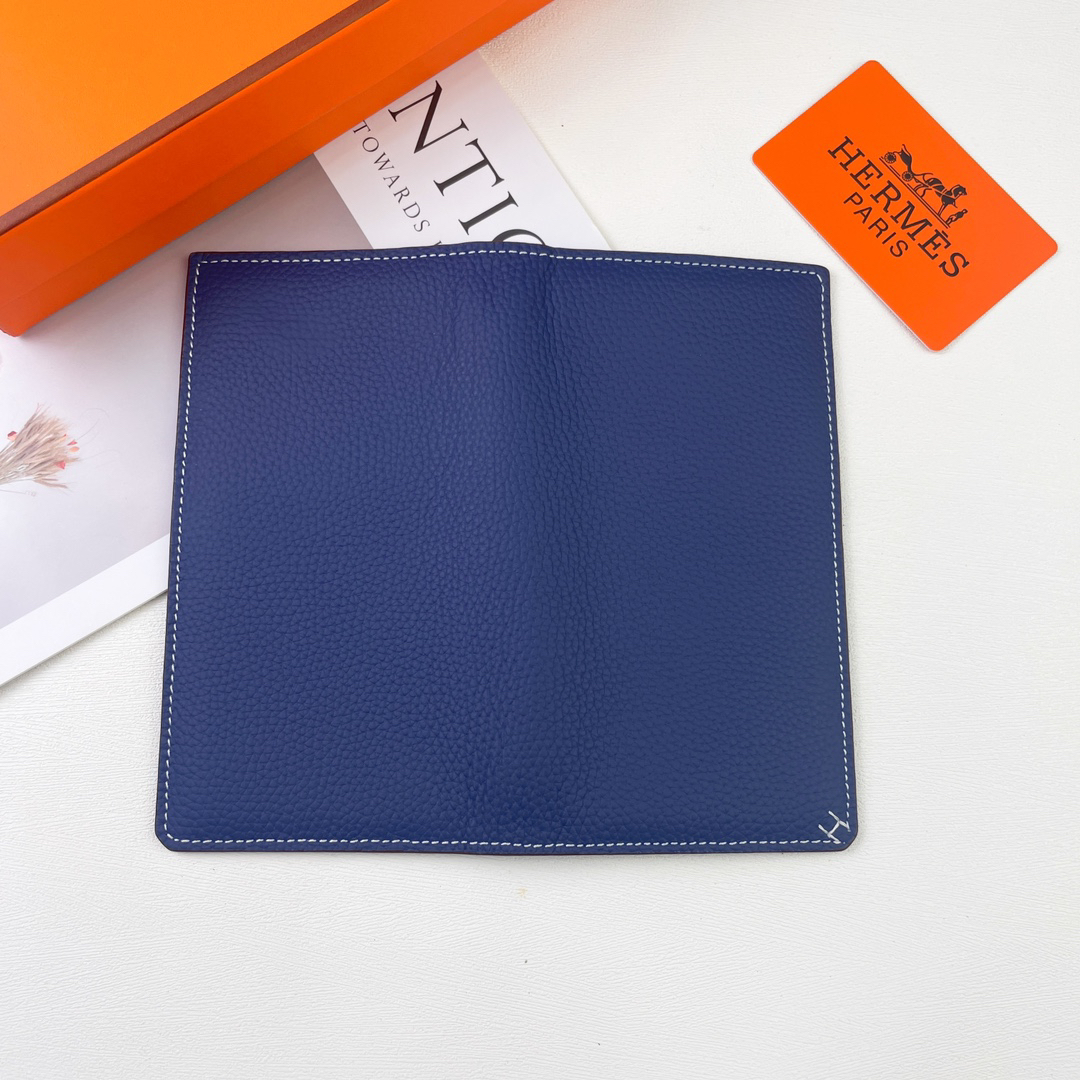 Hermès Evercolor Leather Long Wallet - Image 4