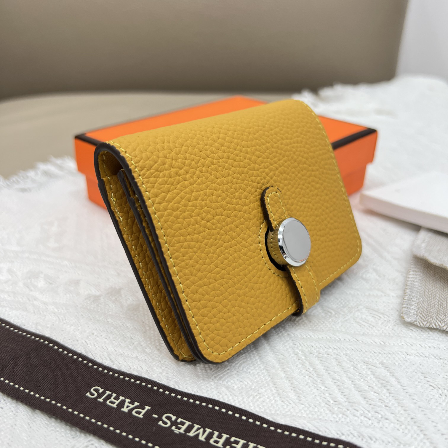 Hermes Constance Leather Wallet - Image 4